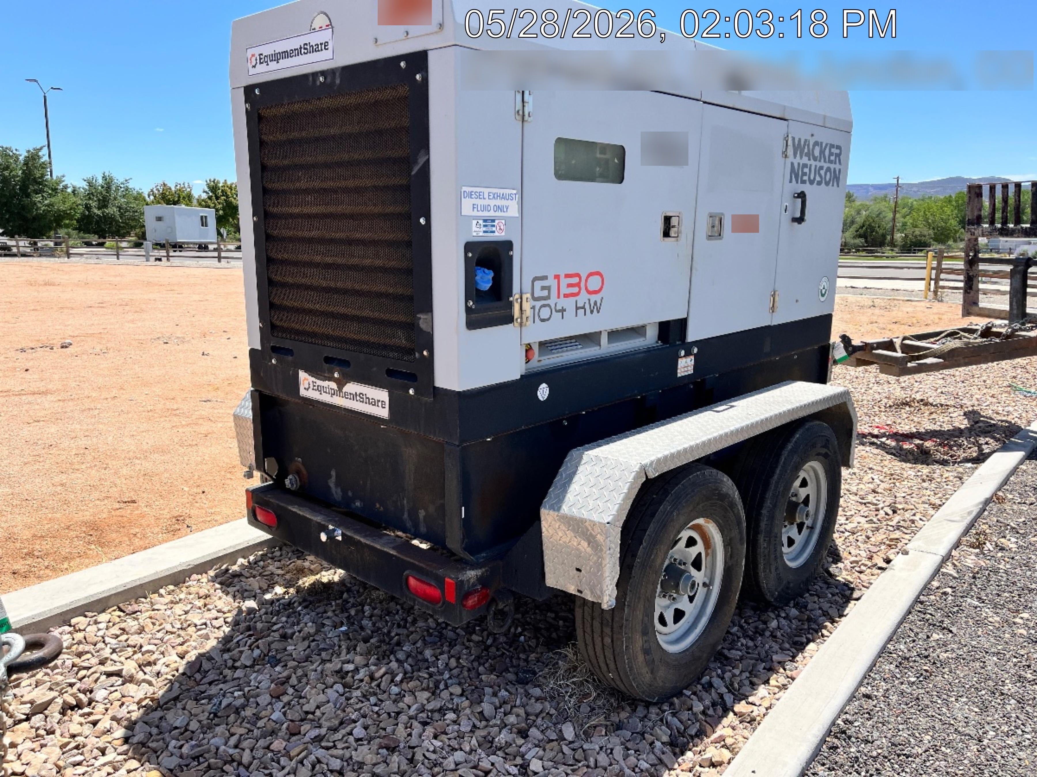 2019 WACKER NEUSON G130