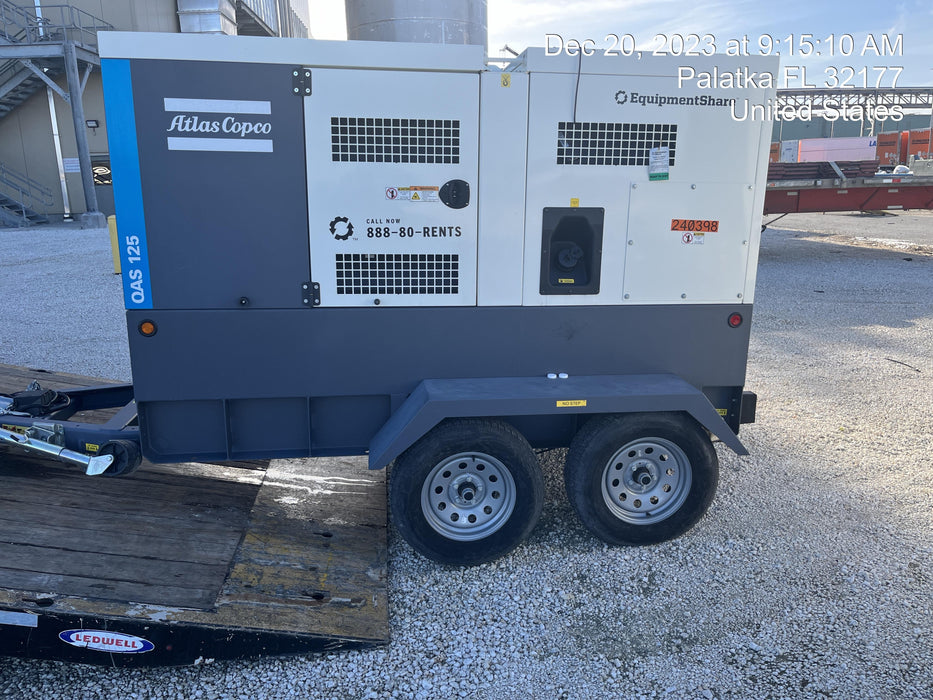2022 ATLAS COPCO QAS 125