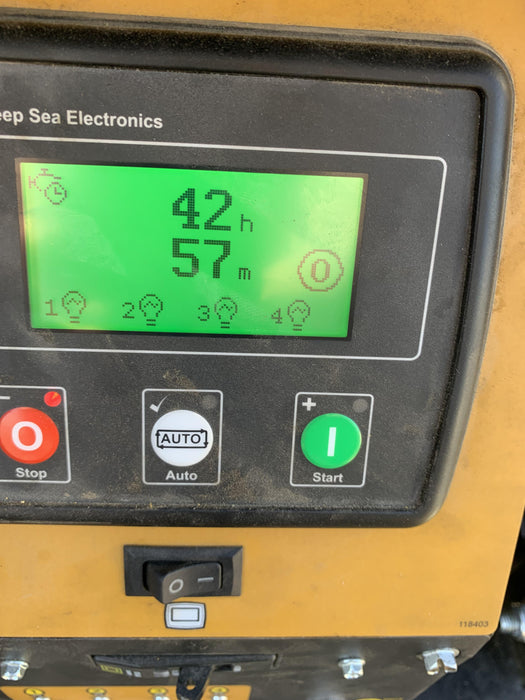 2021 Allmand NLV3GR (4) LED Light Fixture 350W, 23' Vertical Mast, 3kW Prime, Towable, Deep Sea L401, Leveling Jacks, Yanmar T4F 5.8hp