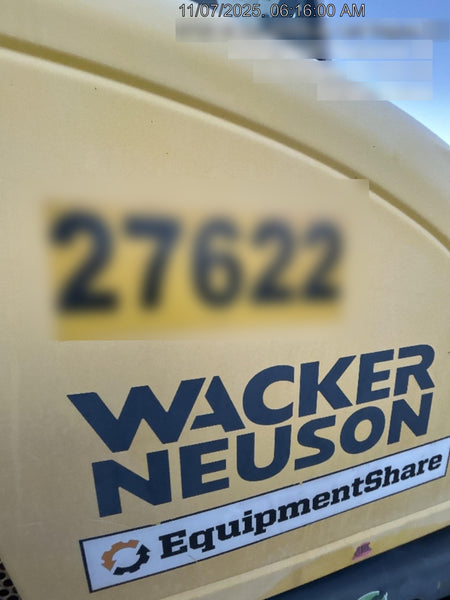 Wacker Neuson ET90 Enclosed Cab, Hybrid Tracks, Long Dipperstick, Bucket