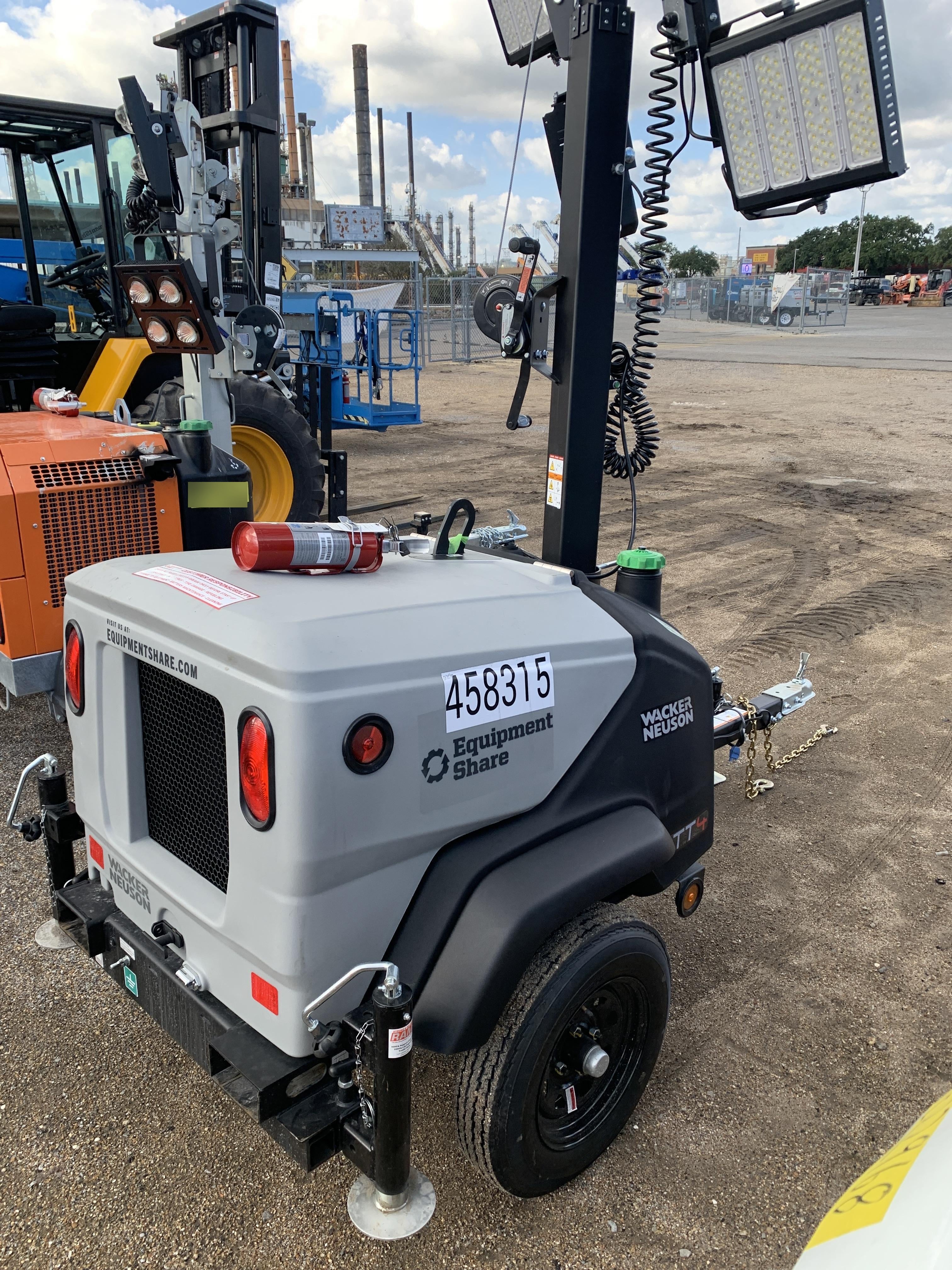 2024 Wacker Neuson LTT4 Diesel, Kohler KDW702, Deep Sea Controller, Auto Start, LED 320W, Bypass Outlet, T3