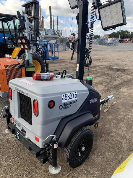 2024 Wacker Neuson LTT4 Diesel, Kohler KDW702, Deep Sea Controller, Auto Start, LED 320W, Bypass Outlet, T3