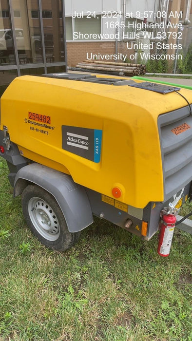 2022 ATLAS COPCO XAS 110
