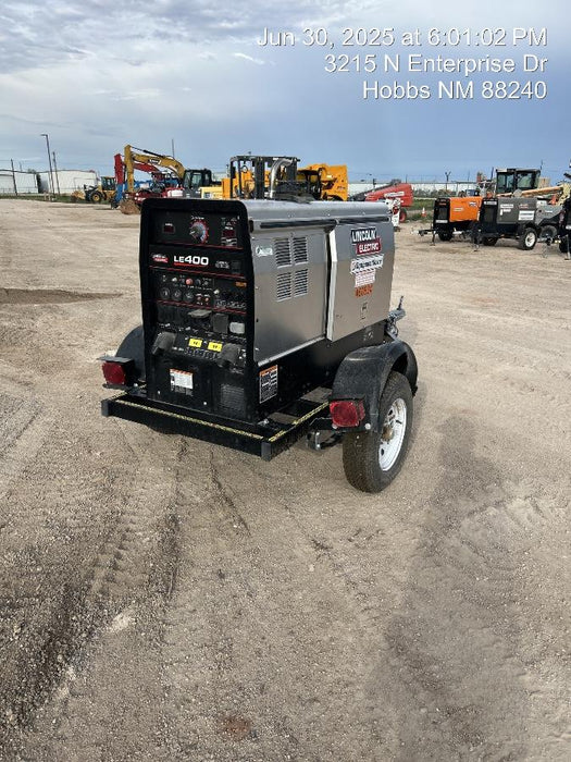 2024 Lincoln Electric LE400 Kubota V1505, Trlr, Cable Rack, Light Kit, ES Decals, T3