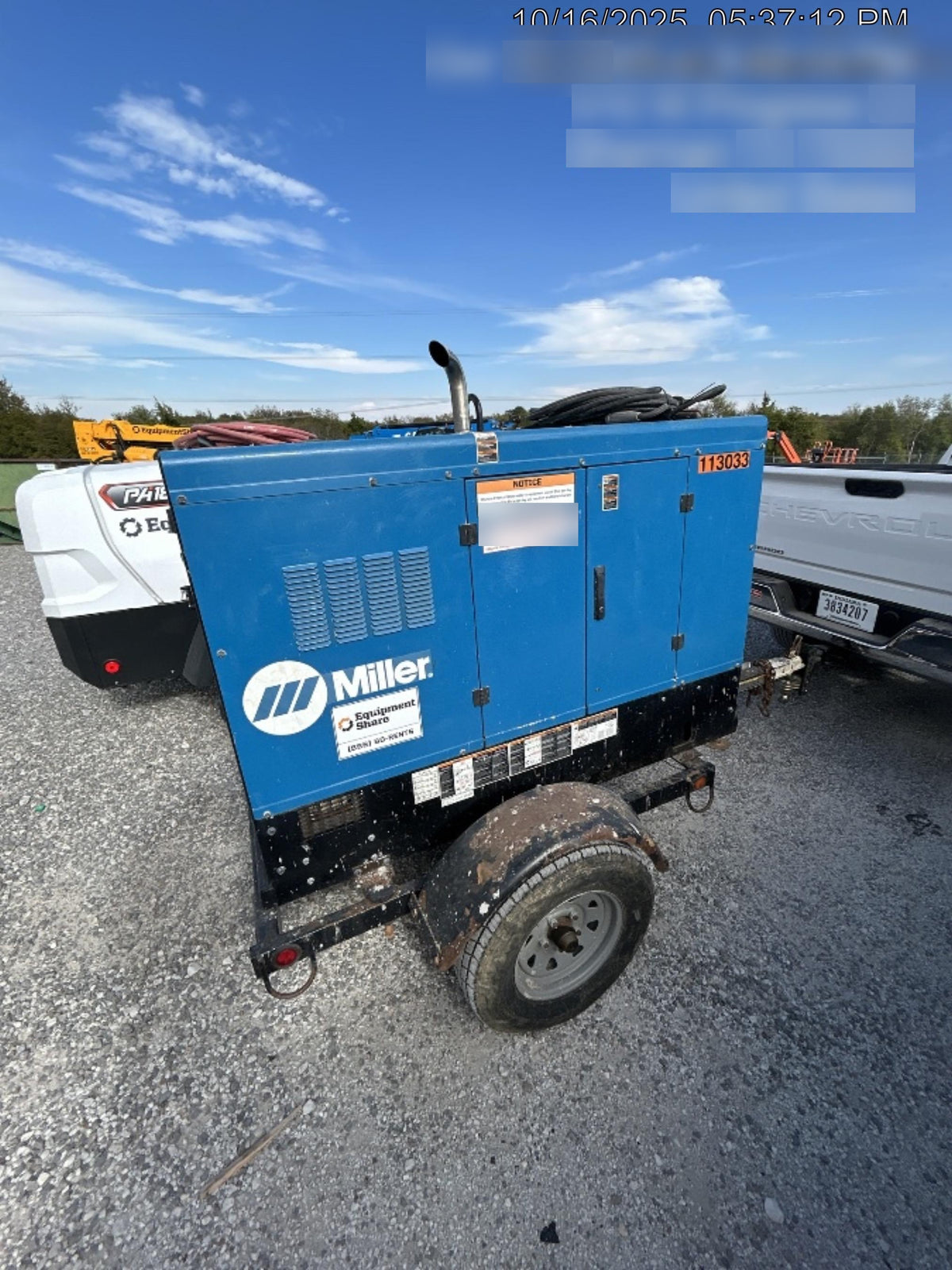 2020 Miller Electric BB500 BIG BLUE 500 PRO (KUBOTA) DELUXE W/ ARCREACH