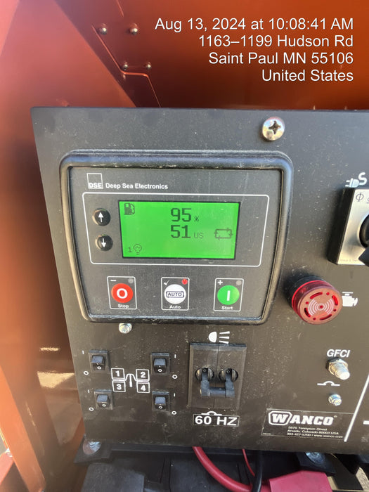 2024 Wanco WLTT-4MM4K Diesel, Deep Sea Controller, Shore Power Plug, Auto Start, (4) 350W LED Floodlights, 4kW Generator, 60 Gal Fuel Tank, 2" Ball, T3