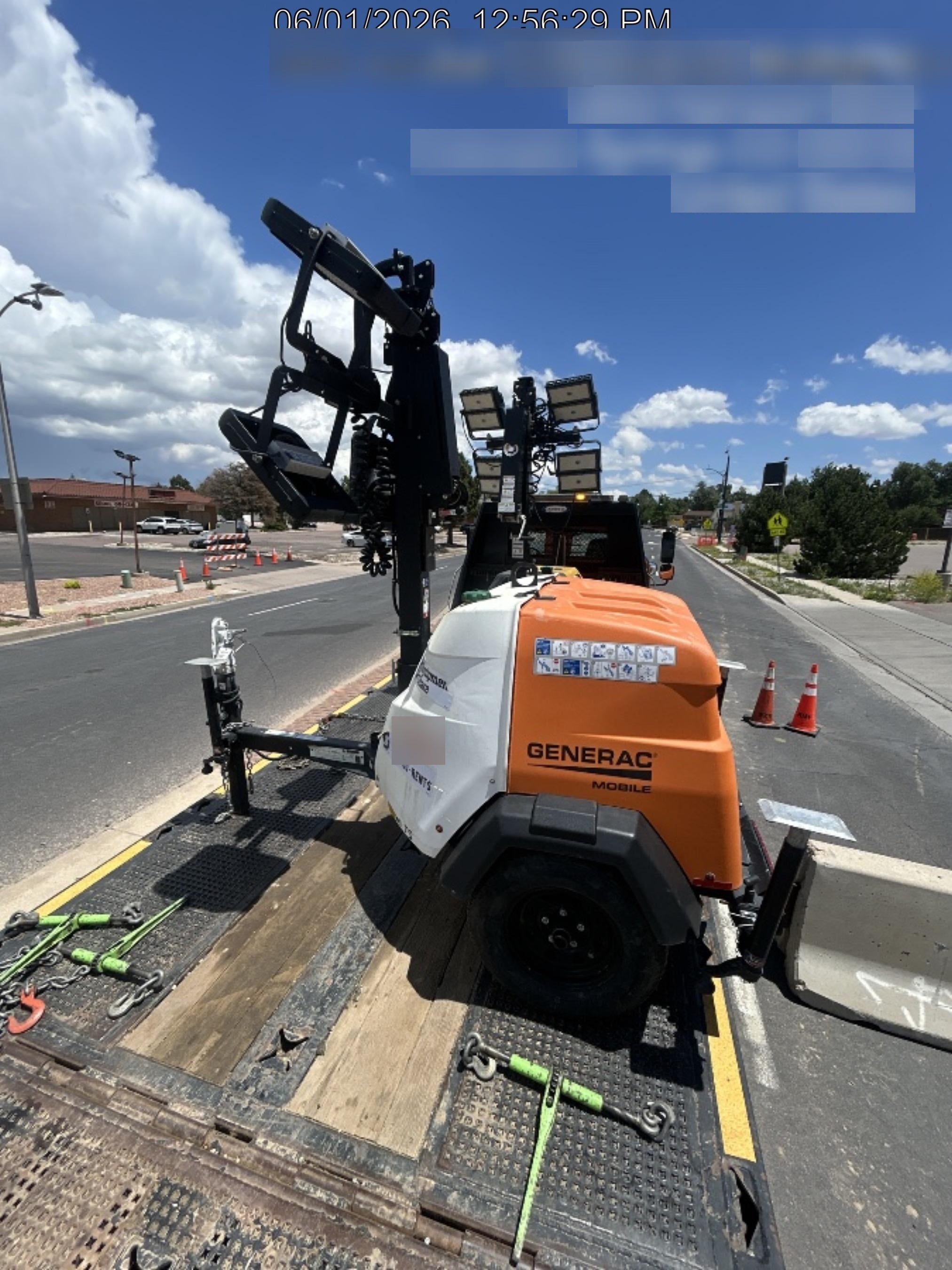 2023 Generac MLT2 Diesel, Flex Switch 120V Input, Powerzone Controller, 
(4) 320W LED Lights, 4kW Generator, 39.9 Gal Fuel Tank, 2" Ball, T3