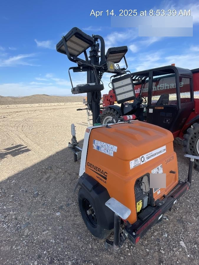 2023 Generac MLT2 Diesel, Flex Switch 120V Input, Powerzone Controller, (4) 320W LED Lights, 4kW Generator, 39.9 Gal Fuel Tank, 2" Ball, T3