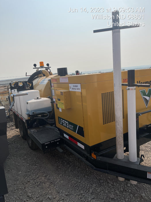 2023 Vac-Tron LP573XDT T4 Koehler Diesel Engine, 500 Gallon Debris Tank, x2 100 Gallon Water Tanks