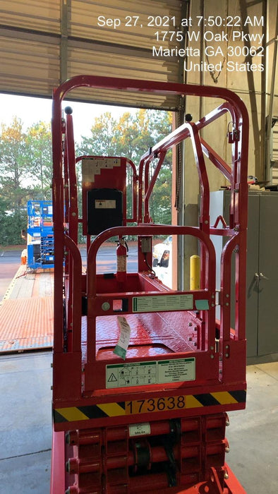 2021 Lgmg AS1932E Electric Drive, Solid Non Marking Tires, Dual Beacons