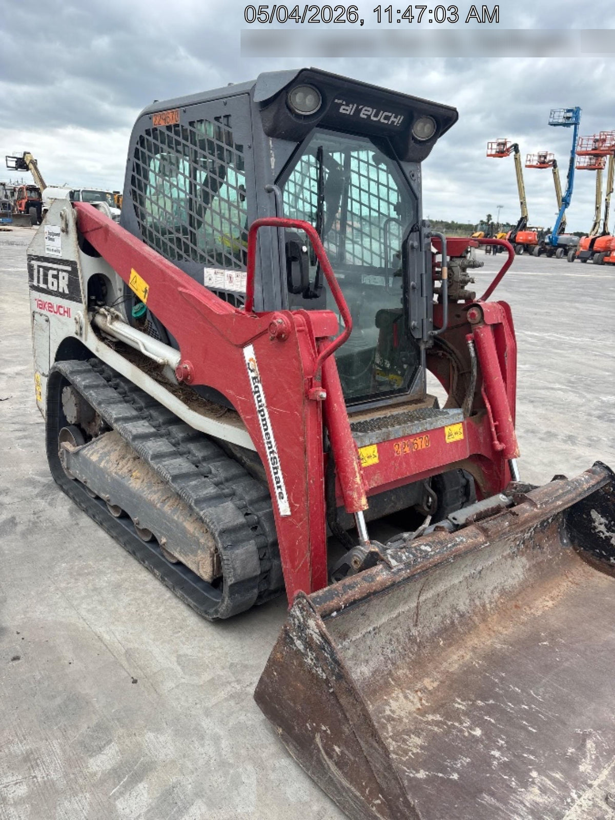 2022 TAKEUCHI TL6CR