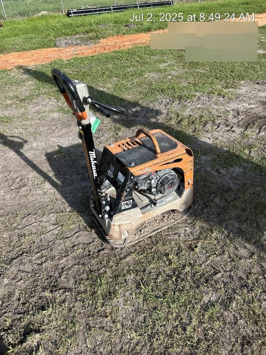 2023 Multiquip MVH158 Honda GX200, 17" Plate, Gas