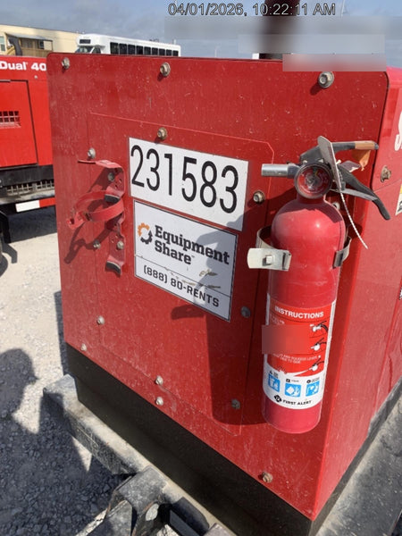 2022 Shindaiwa DGW400MDL Kubota D902 Engine, 23 HP, Dual Op Welder, Wire, Arc, Droop Stick, Tig, and CC Stick Functionality, Simulphase, 3 Phase and 1 Phase Gen Output, Single Axle NB Trlr, Slr Trckl Chrg 12V 12W, Fire Ext