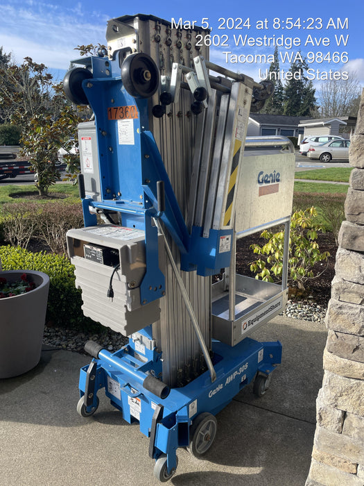 2021 GENIE AWP-30S DC