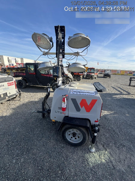 Wacker Neuson LTV6K-MH Power mast, 1100W MH, Fuel Sensors, Wiring Harness