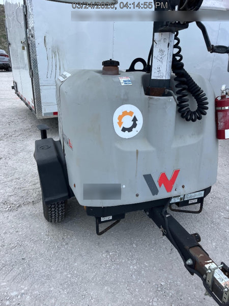 2018 Wacker Neuson LTV6K-MH Wacker Neuson LTV6K Mobile Light Tower w/Fuel Level Sensor Installed