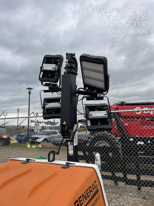 2023 Generac MLT2 Diesel, Flex Switch 120V Input, Powerzone Controller, (4) 320W LED Lights, 4kW Generator, 39.9 Gal Fuel Tank, 2" Ball, T3