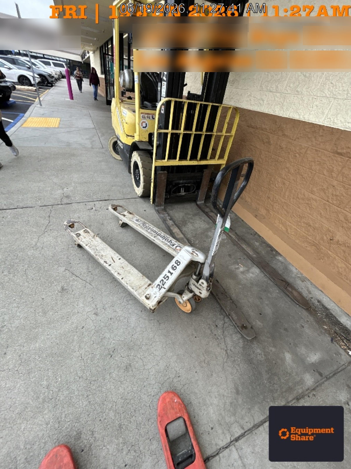 2022 CROWN 5,500lb Manual Pallet Jack - Crown
