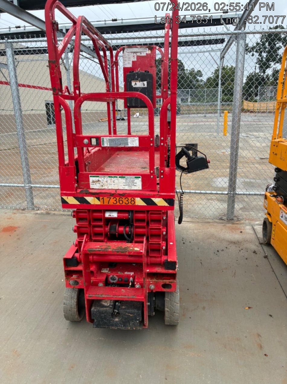 2021 Lgmg AS1932E Electric Drive, Solid Non Marking Tires, Dual Beacons