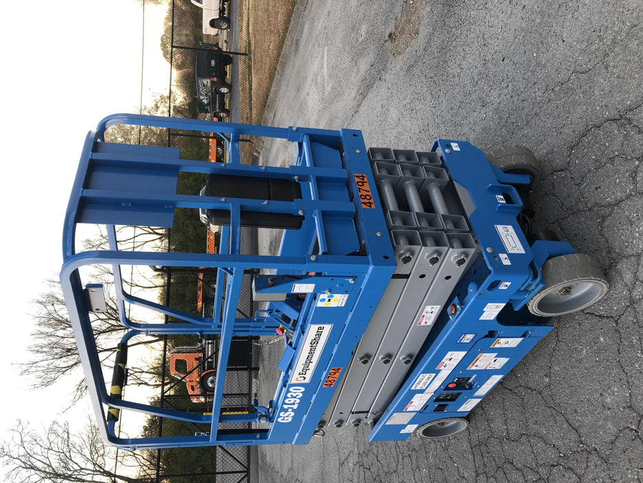 2019 Genie GS-1930 Fixed Rails with Chain Entry