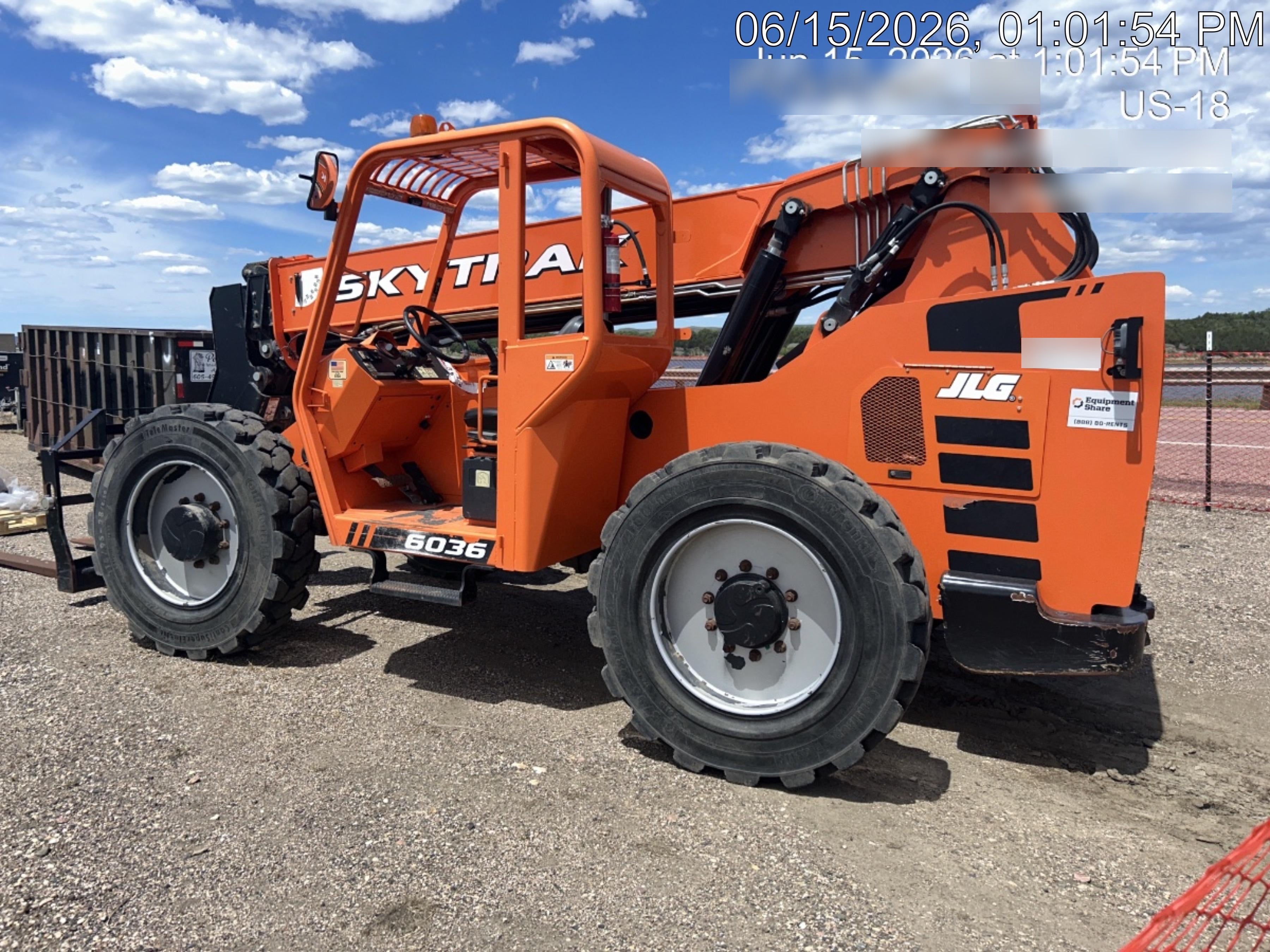 2019 SKYTRAK 6036