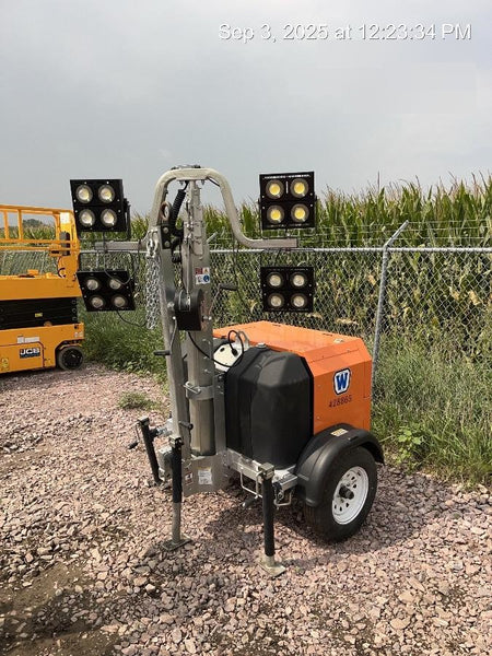 2024 Wanco WLTT-4MM4K Diesel, Deep Sea Controller, Shore Power Plug, Auto Start, (4) 350W LED Floodlights, 4kW Generator, 60 Gal Fuel Tank, 2" Ball, T3