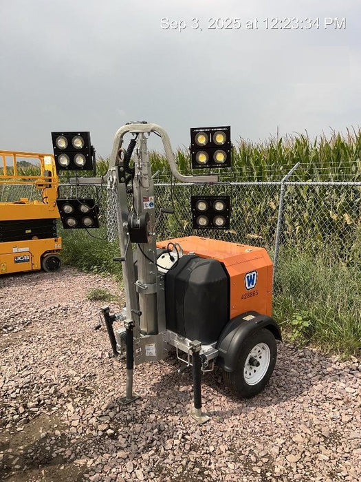 2024 Wanco WLTT-4MM4K Diesel, Deep Sea Controller, Shore Power Plug, Auto Start, (4) 350W LED Floodlights, 4kW Generator, 60 Gal Fuel Tank, 2" Ball, T3