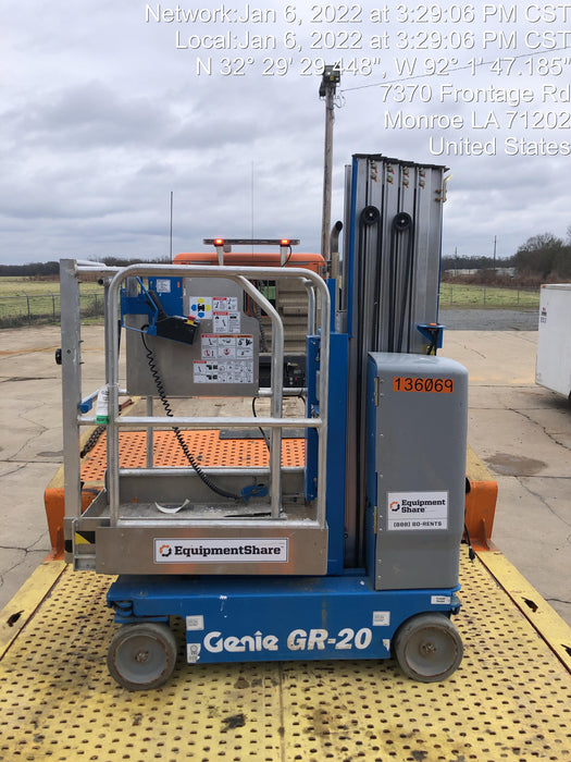 2021 GENIE GR-20