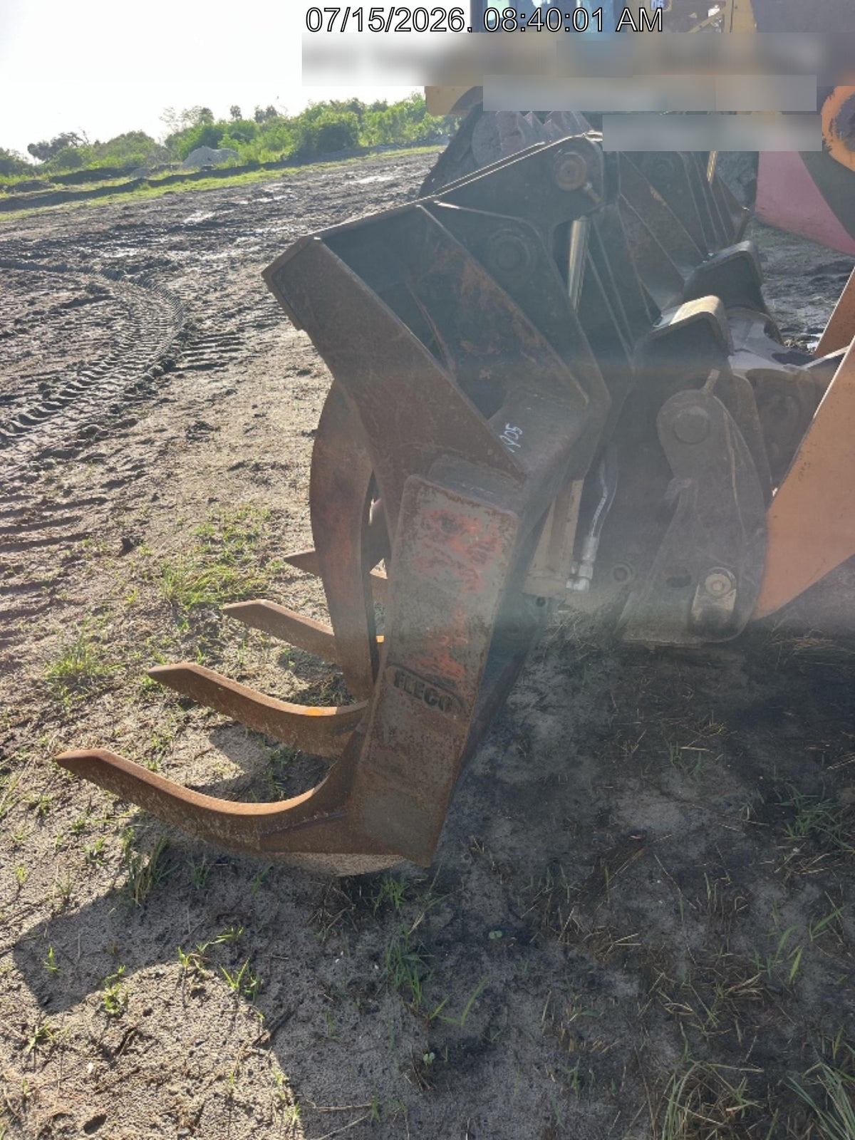 2021 FLECO 120" Grapple Rake - Fleco