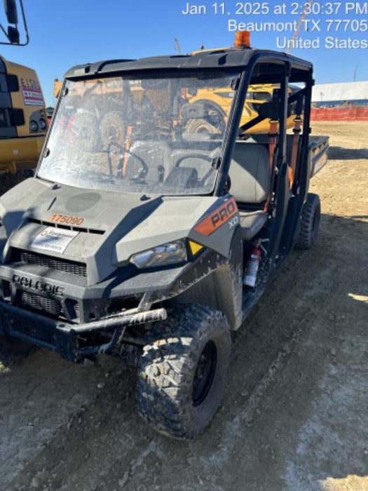 Polaris Pro XD 4000D AWD Canopy, Diesel, 4-6 Passenger, LED Strobe, Rearview Mirror