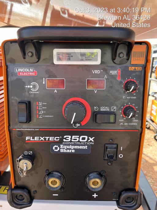 2023 LINCOLN ELECTRIC FLEXTEC 350X