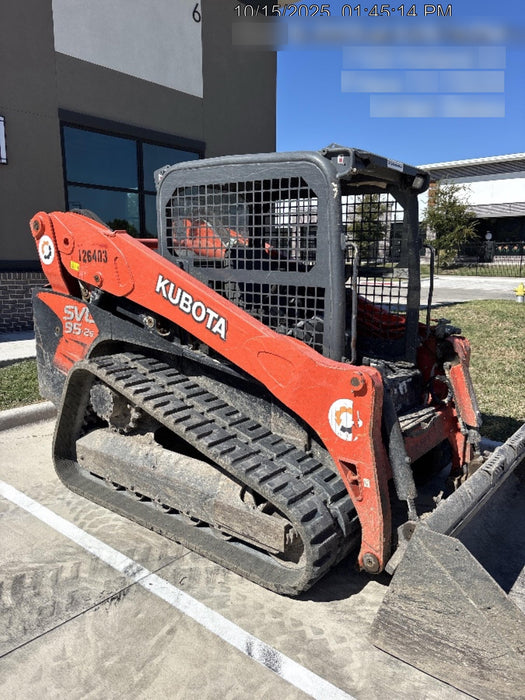2020 Kubota SVL95-2S Open ROPS, Tier 4 Kubota Engine, Quick Coupler