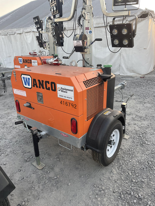 2024 Wanco WLTT-4MM4K Diesel, Deep Sea Controller, Shore Power Plug, Auto Start, (4) 350W LED Floodlights, 4kW Generator, 60 Gal Fuel Tank, 2" Ball, T3