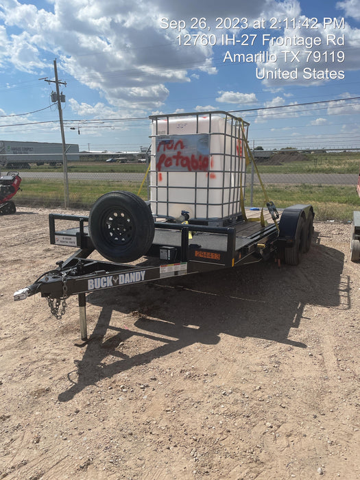 2023 BUCK DANDY 16' Light Duty Tilt Car Hauler