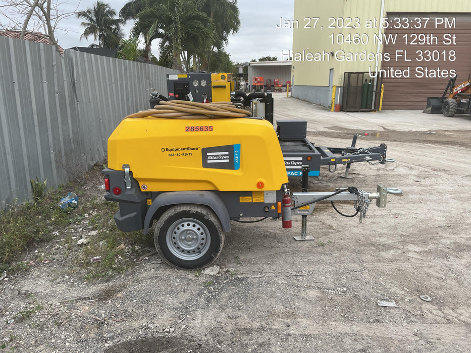 2022 ATLAS COPCO XAS 110