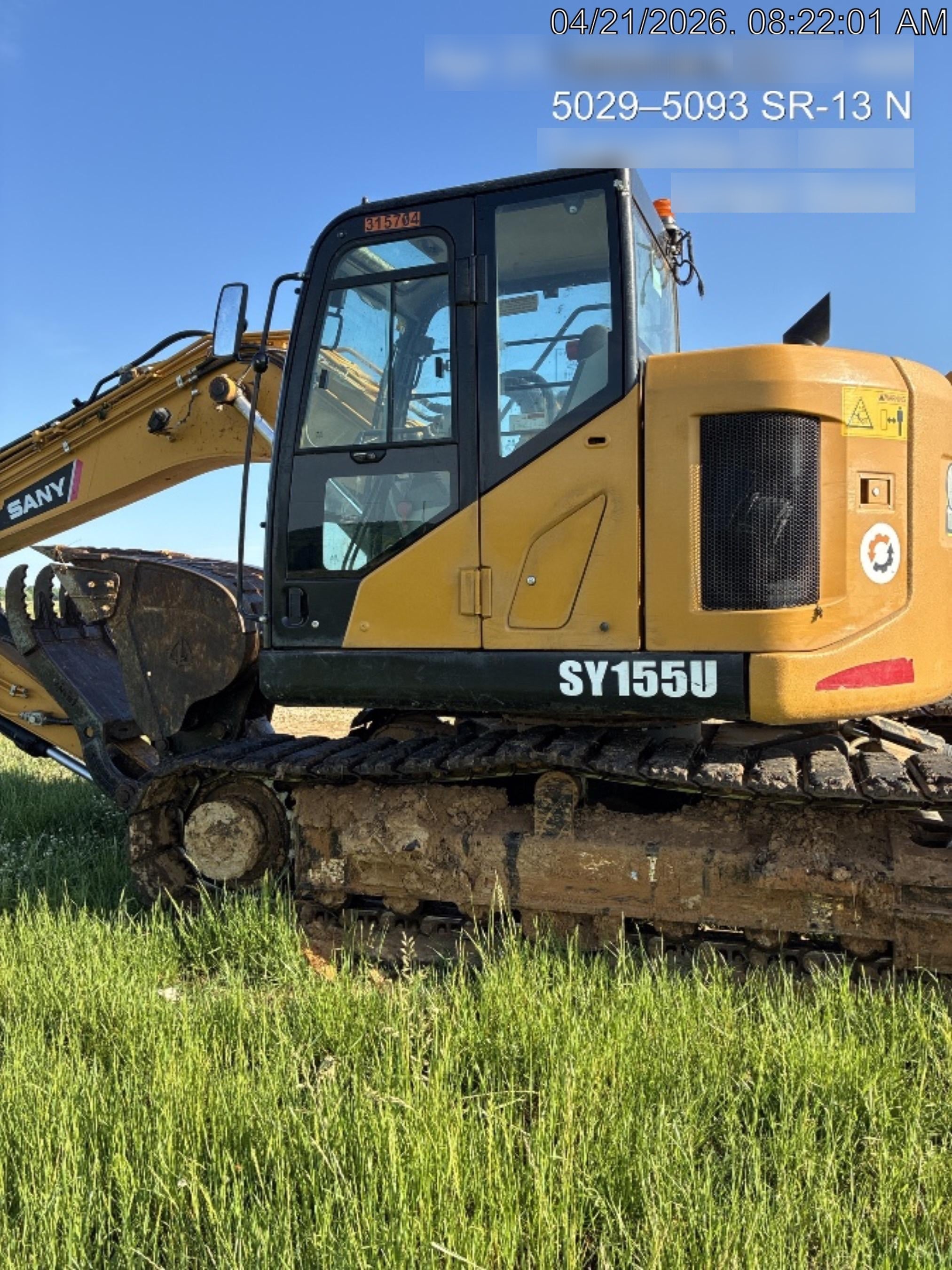 2023 SANY SY155 U