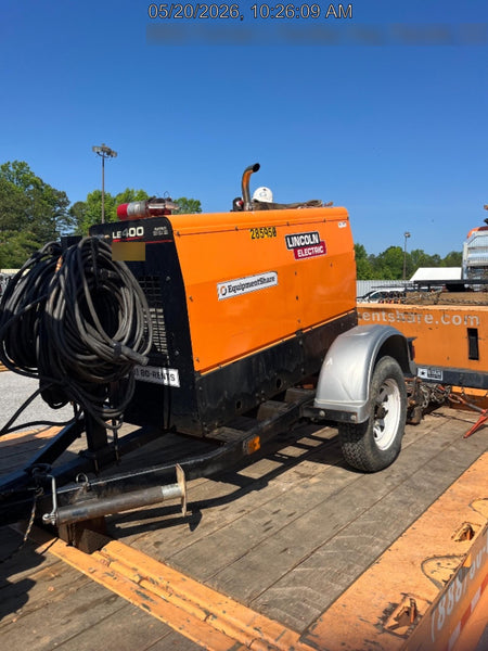 2022 Lincoln Electric LE400 Kubota V1505, Trlr, Cable Rack, Light Kit, ES Decals, T3