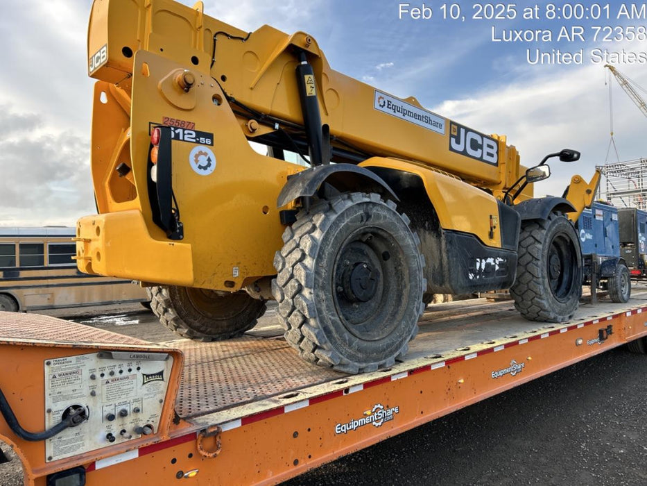 2022 JCB 512-56 74Hp Dsl, Cab/Heat/Air, Sld Tires, LED WL, Bcn, L Hook, EST