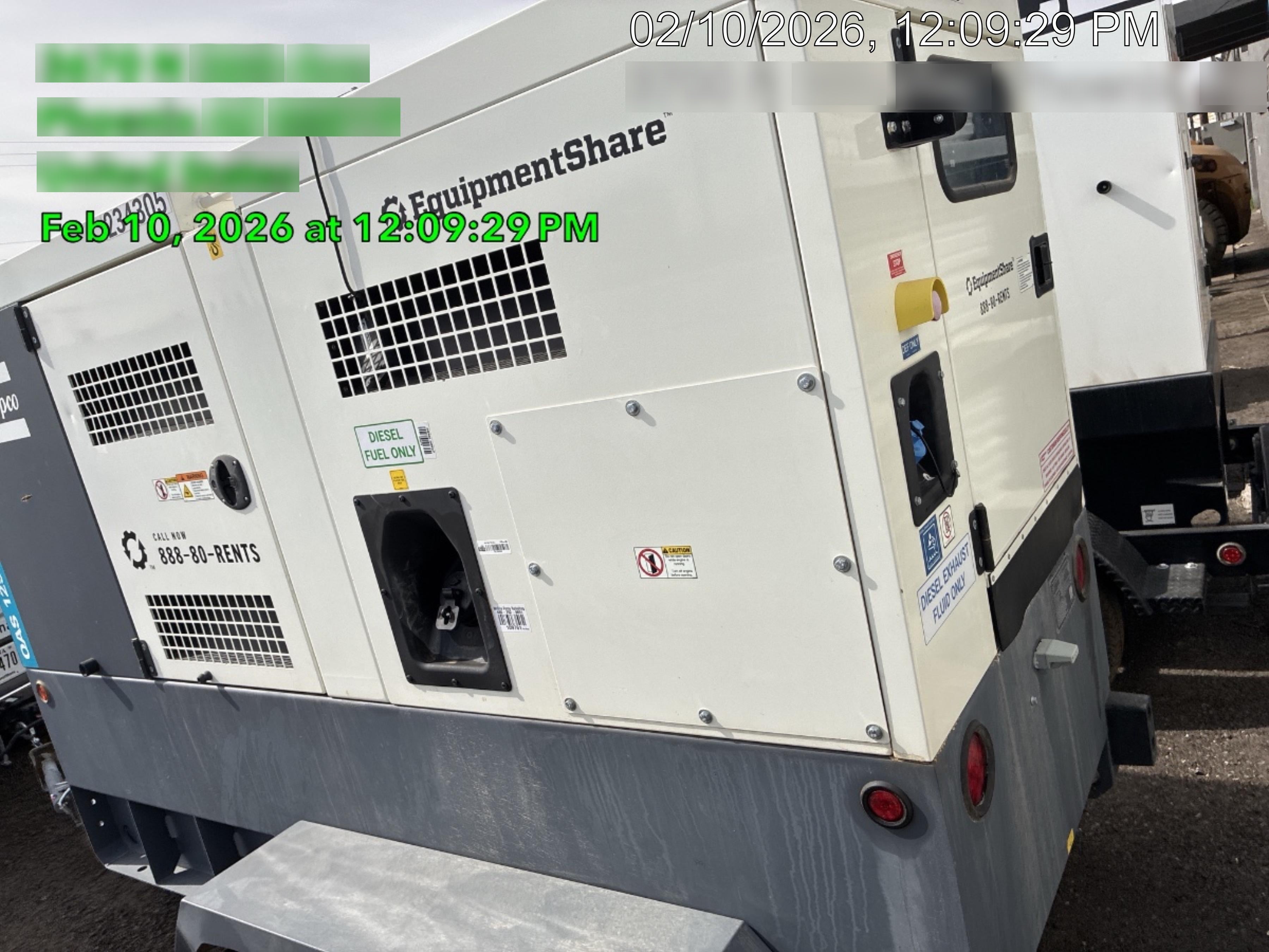 2022 ATLAS COPCO QAS 125