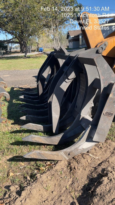2021 FLECO 120" Grapple Rake - Fleco
