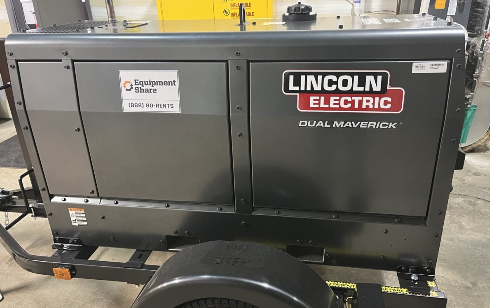 2024 Lincoln Electric Dual Maverick 200/200X Ready Pak 3, Includes Trailer, Cable Rack, Fender Light Kit K4382-1-RP3
