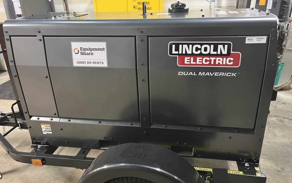 2024 Lincoln Electric Dual Maverick 200/200X Ready Pak 3, Includes Trailer, Cable Rack, Fender Light Kit K4382-1-RP3