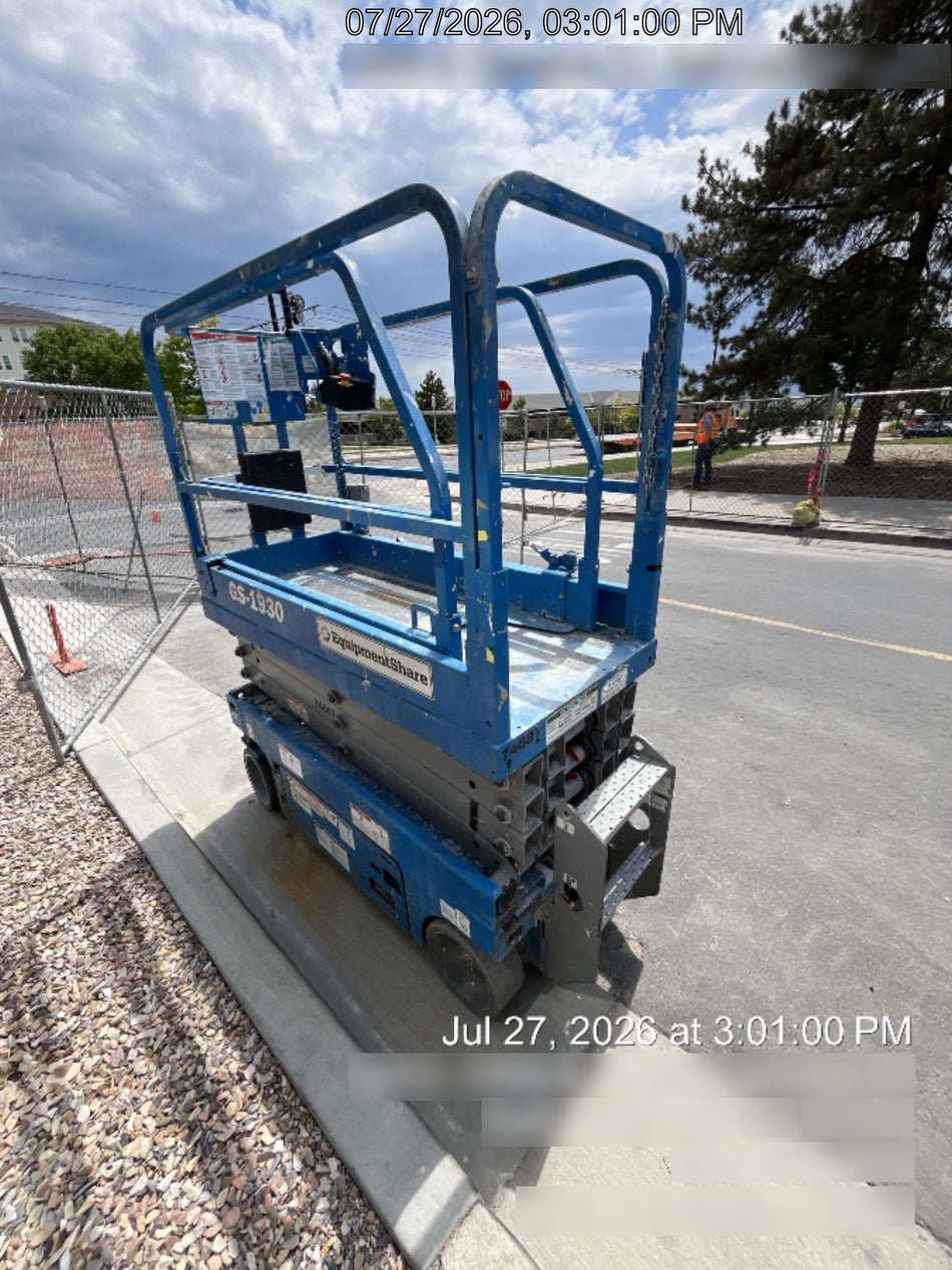 2020 Genie GS-1930 Fixed rails with chain entry gate - Pre A92.20