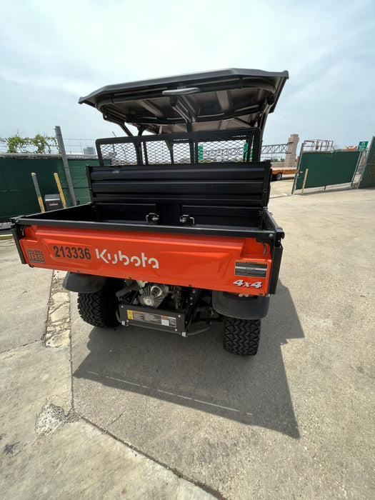 2022 Kubota RTV-X1140W-H Plastic Canopy, Windshield Acrylic Clear, LED Strobe Light, Wire Harness Kit, Back up Alarm