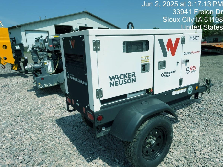 2022 WACKER NEUSON G25