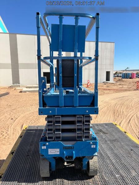 2020 Genie GS-1930 Solid Non Marking Tires, Beacon, Folding rails with half height swing gate
