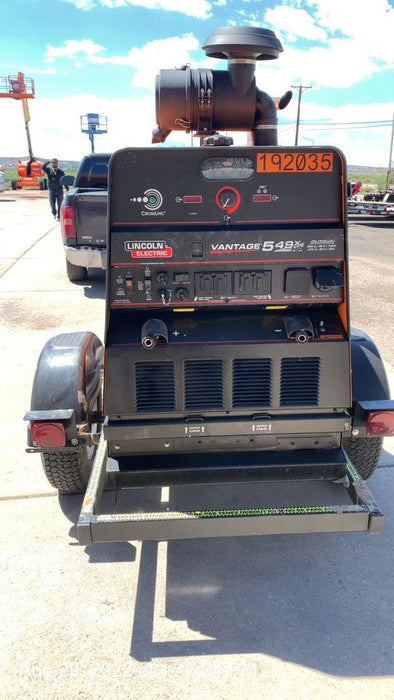 2021 Lincoln Electric Vantage 549X Ready Pak 3, ORANGE (includes trailer, cable rack, fender light kit)