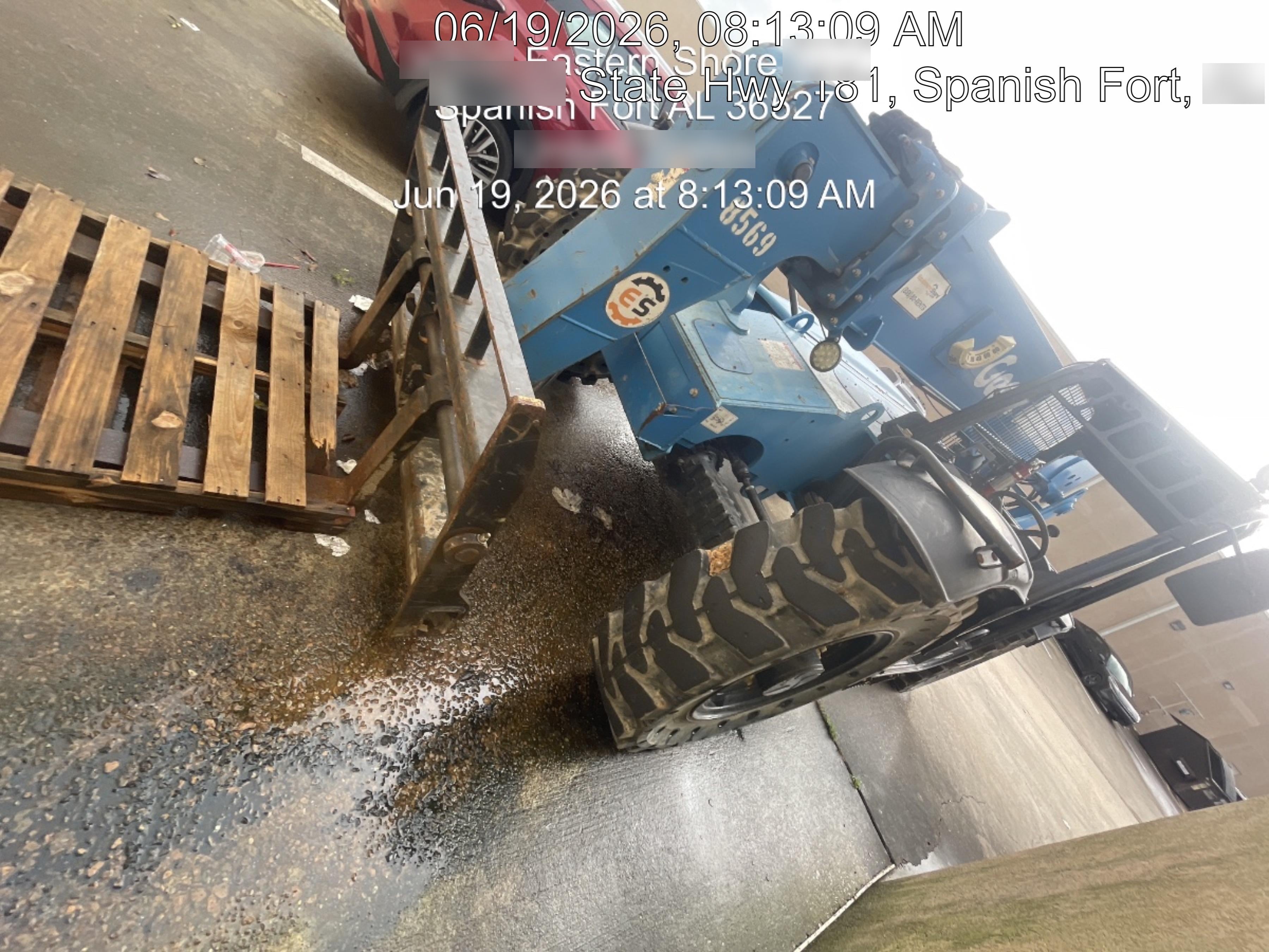 2018 Genie GTH-636 Genie GTH-636 w/Open ROPS, Solid Tires, Work Light/Beacon, 48" Carriage and Forks
