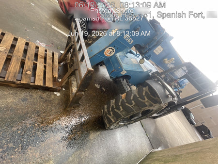 2018 Genie GTH-636 Genie GTH-636 w/Open ROPS, Solid Tires, Work Light/Beacon, 48" Carriage and Forks