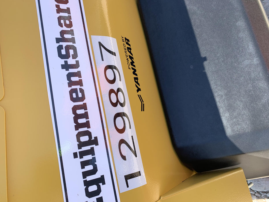 2021 Allmand NLV3GR (4) LED Light Fixture 350W, 23' Vertical Mast, 3kW Prime, Towable, Deep Sea L401, Leveling Jacks, Yanmar T4F 5.8hp